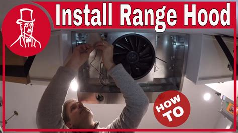 How To Install A Broan Range Hood Broan Range Exhaust Hood Installation and Removal - YouTube
